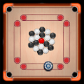 Carrom board game : Disc pool