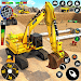 JCB Backhoe Loader Driving