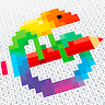 Pixel Art color by number