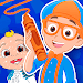 Coloring with Blippi & Friends