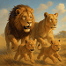 Lion Family Survival Sim