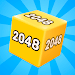 Chain Cube 2048 3D merge game