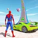 Superhero Car Stunt Mega Ramps