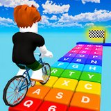 Obby bike: Parkour Adventure