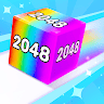 Chain Cube 2048 3D merge game