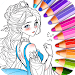 Princess Game Fantasy Coloring