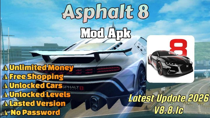 Asphalt 8 Mod Apk