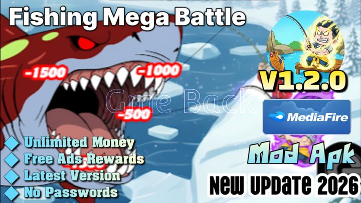 Fishing Mega Battle Mod Apk