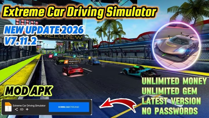 Extreme Car Driving Simulator Mod Apk