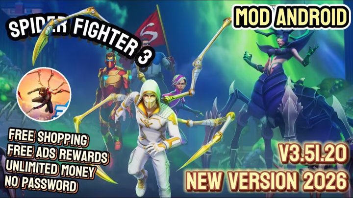 Spider Fighter 3 Mod Apk