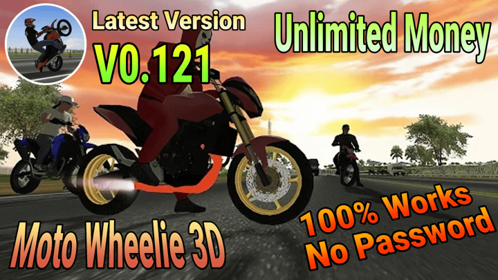 Moto Wheelie 3D Mod Apk