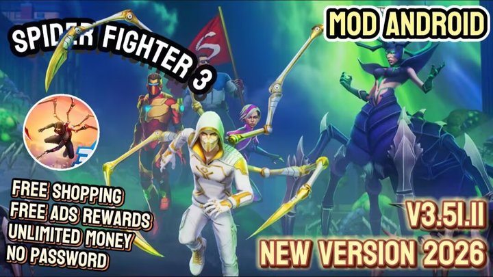 Spider Fighter 3 Mod Apk