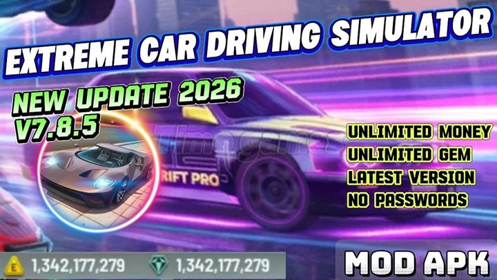 Extreme Car Driving Simulator Mod Apk
