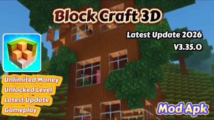 Block Craft 3D：Building Game Mod Apk