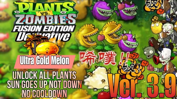Plants vs Zombies Fusion Edition: Derivative Mod Apk