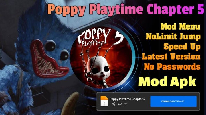 Poppy Playtime Chapter 5 Mod Apk