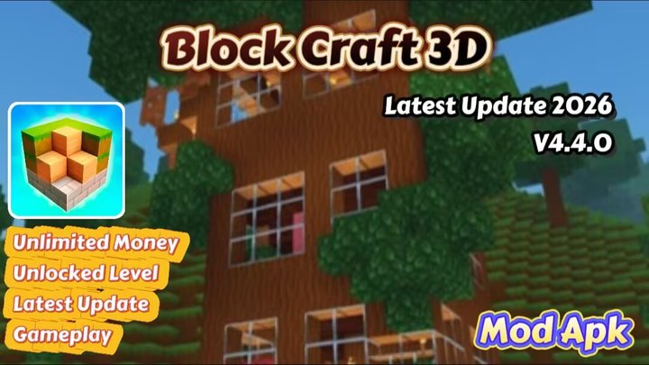Block Craft 3D：Building Game Mod Apk