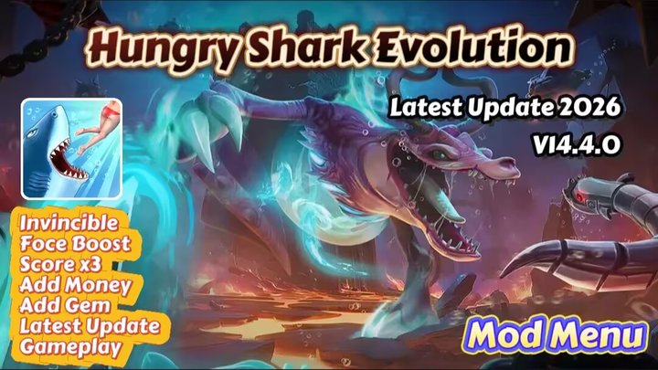 Hungry Shark Evolution Mod Apk