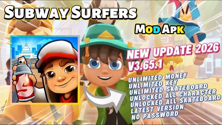 Subway Surfers Mod Apk