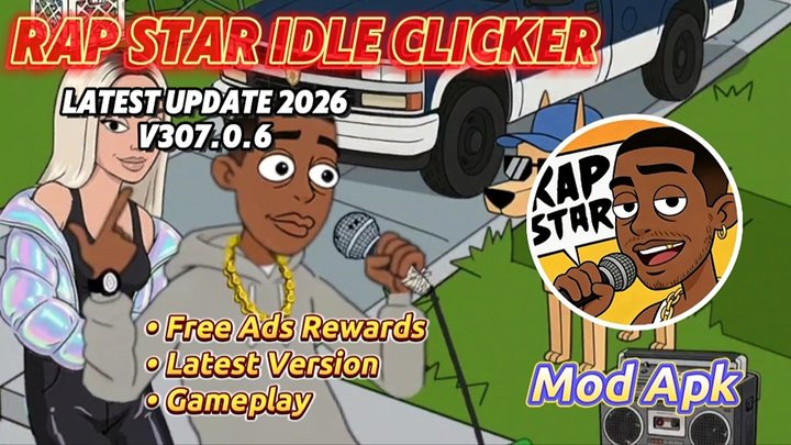 Rap Star:Idle Clicker Mod Apk