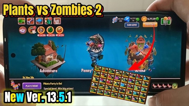 Plants vs Zombies 2 Mod Apk