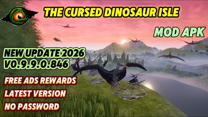The Cursed Dinosaur Isle: Game Mod Apk