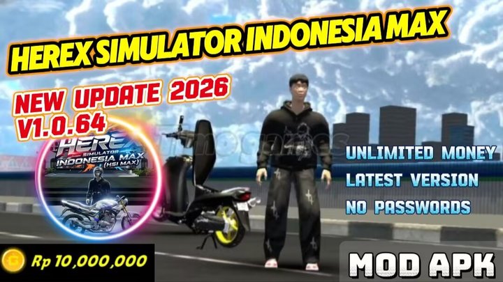 Herex Simulator Indonesia Max Mod Apk