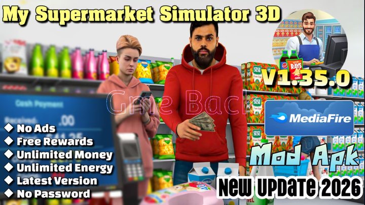 My Supermarket Simulator 3D Mod Apk