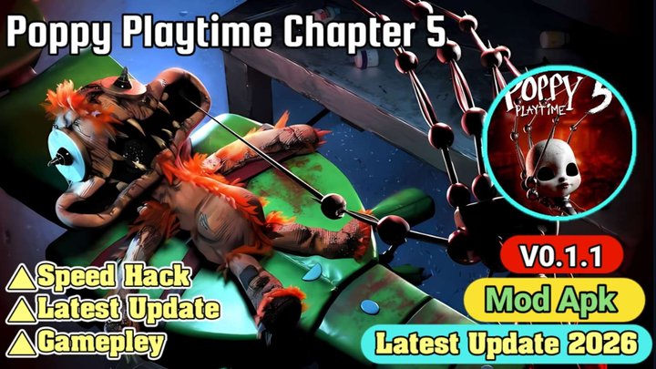 Poppy Playtime Chapter 5 Mod Apk