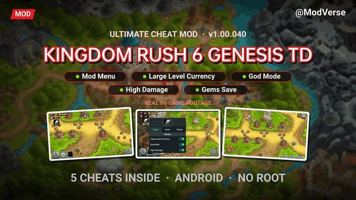 Kingdom Rush 6: Genesis TD Mod Apk