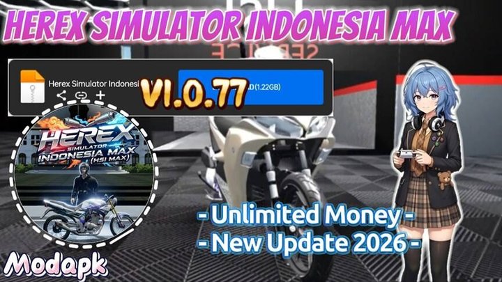 Herex Simulator Indonesia Max Mod Apk