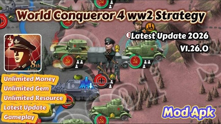 World Conqueror 4 Mod Apk