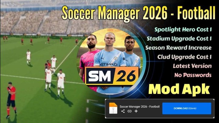 Soccer Manager 2026 - Football Mod Apk