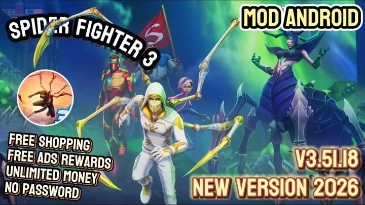 Spider Fighter 3 Mod Apk