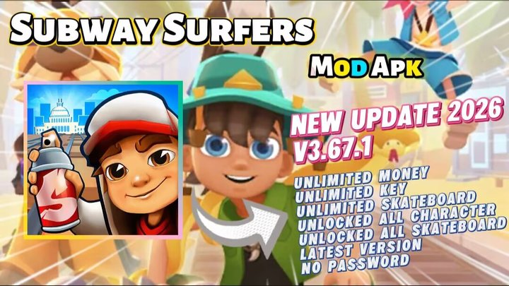 Subway Surfers Mod Apk