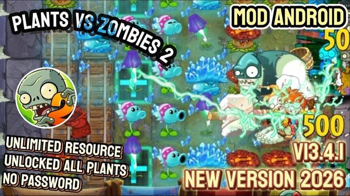 Plants vs Zombies 2 Mod Apk