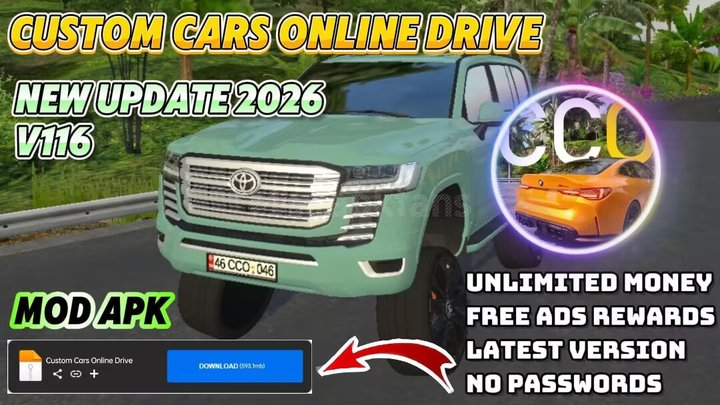 Custom Cars: Online Drive Mod Apk