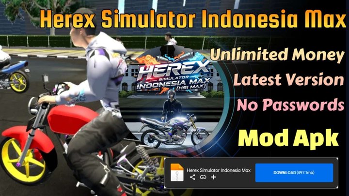 Herex Simulator Indonesia Max Mod Apk