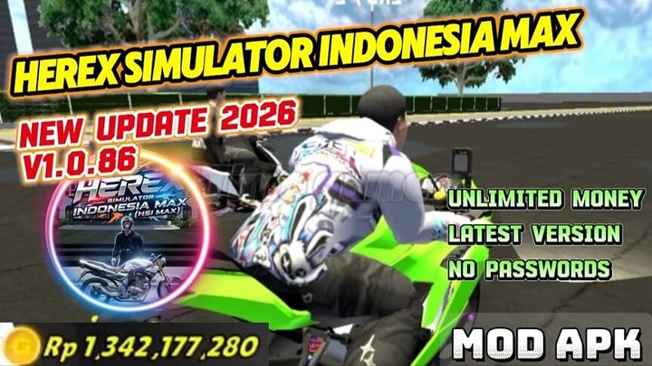Herex Simulator Indonesia Max Mod Apk