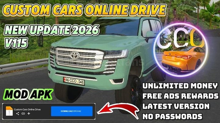 Custom Cars: Online Drive Mod Apk
