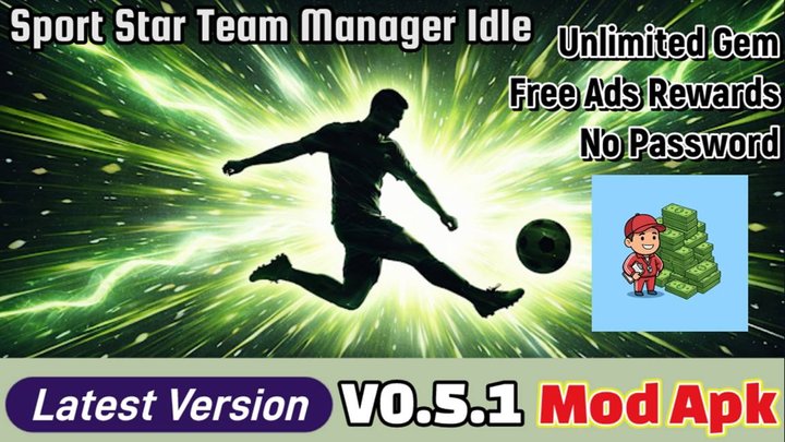 Sport Star - Team Manager Idle Mod Apk