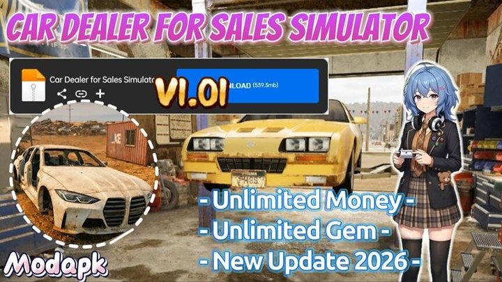 Car Dealer for Sales simulator Mod Apk