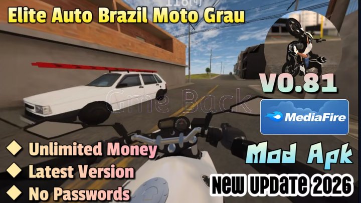 Elite Auto Brasil : Moto Grau Mod Apk