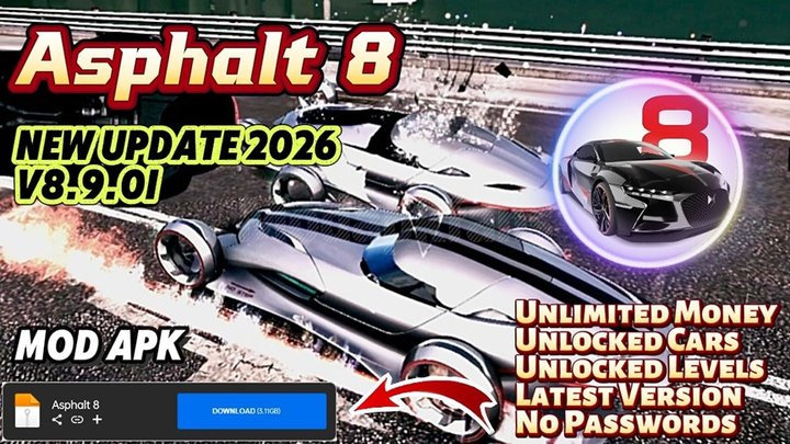 Asphalt 8 Mod Apk