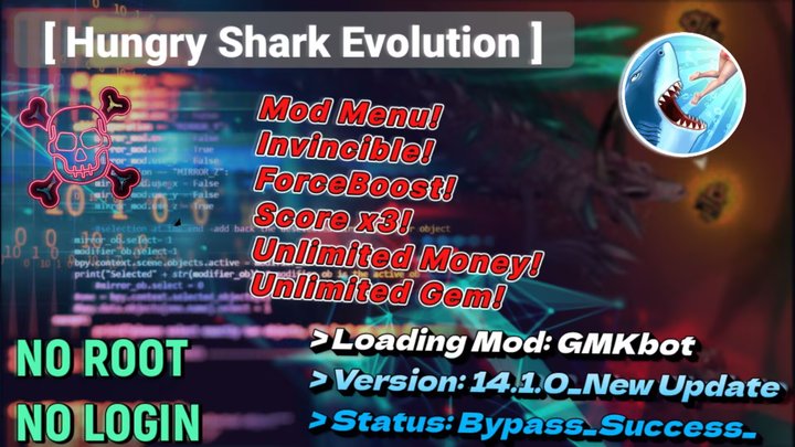 Hungry Shark Evolution Mod Apk