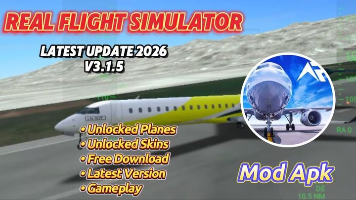 Real Flight Simulator Mod Apk