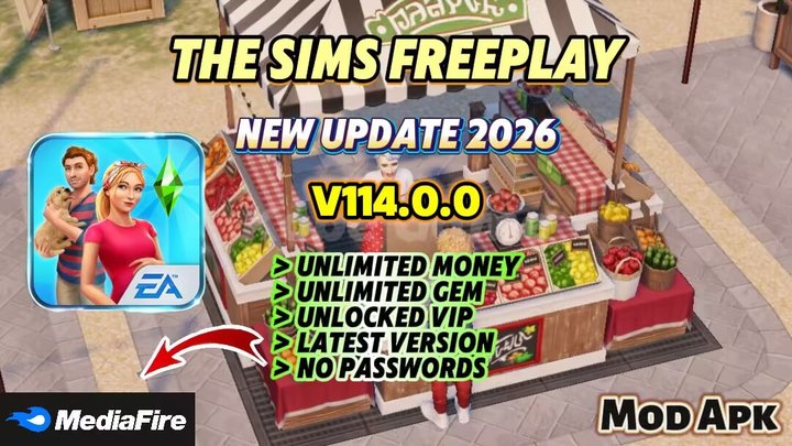 The Sims FreePlay Mod Apk
