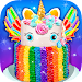 Rainbow Unicorn Cake