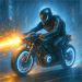 Cyber Rider: Bike and Blast