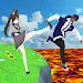 The floor is lava game parkour